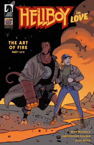 [HELLBOY IN LOVE ART OF FIRE #1]