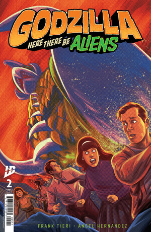 [GDOZILLA HERE THERE BE ALIENS #2 CVR B HERNANDEZ]