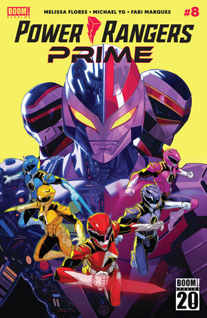 [Power Rangers Prime #8 A Main (Dressed, Mora)]