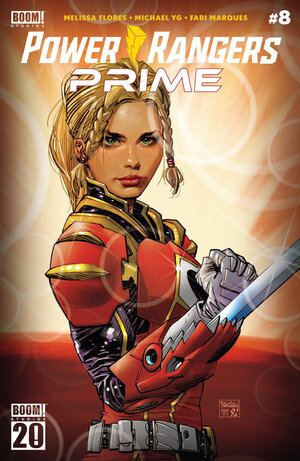 [Power Rangers Prime #8 C BOOM 20th Anniversary Variant (Dressed, Panosian)]