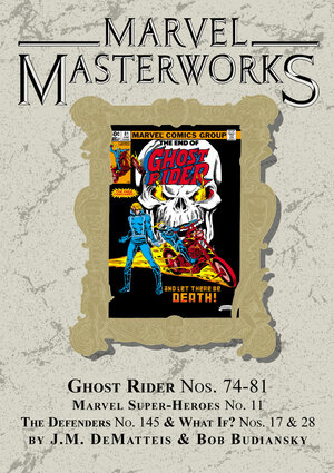 [MARVEL MASTERWORKS: GHOST RIDER VOL. 7 VARIANT [DM ONLY] HC]