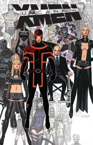 [UNCANNY X-MEN BY BRIAN MICHAEL BENDIS OMNIBUS HC CVR]