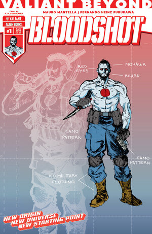 [VALIANT BEYOND: BLOODSHOT #1 CVR D (HEINZ FURUKAWA DESIGN VARIANT)]
