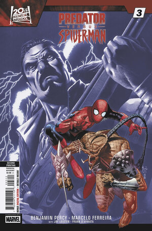 [PREDATOR VS. SPIDER-MAN #3 2ND PRINTING CVR A PAULO SIQUEIRA VARIANT]
