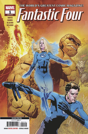[FANTASTIC FOUR #1 2ND PRINTING CVR A MAHMUD ASRAR VARIANT]
