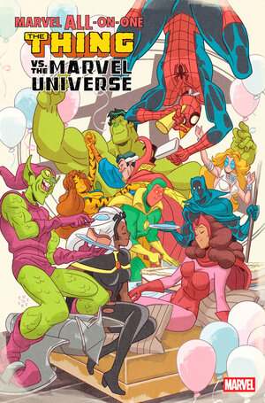 [MARVEL ALL-ON-ONE #1 CVR B SEAN GALLOWAY SATURDAY MORNING VARIANT]