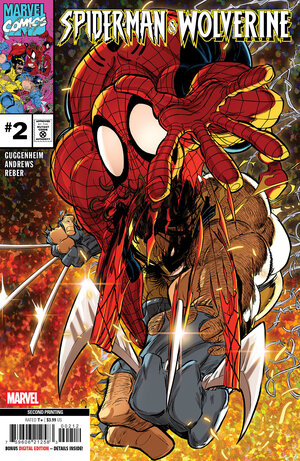 [SPIDER-MAN & WOLVERINE #2 2ND PRINTING CVR A KAARE ANDREWS VARIANT]