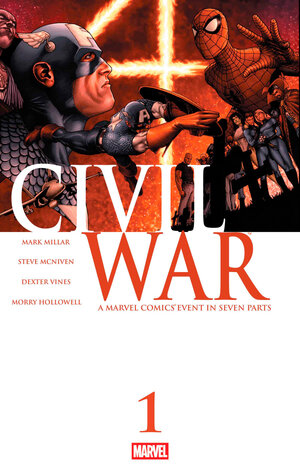 [CIVIL WAR #1 FACSIMILE EDITION CVR A]