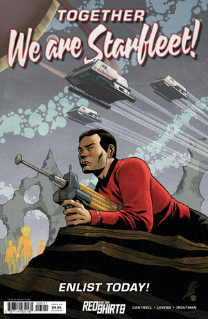 [STAR TREK: RED SHIRTS #2 CVR B (LEVENS FEDERATION RECRUITMENT)]