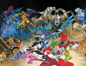 [MIGHTY MORPHIN POWER RANGERS: RITA'S REWIND #1 CVR C VARIANT (FULL ART, FOIL, GAME ART)]