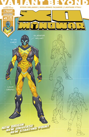 [VALIANT BEYOND: THE X-O MANOWAR #1 CVR D (PONCE DESIGN VARIANT)]