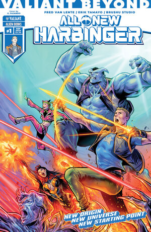 [VALIANT BEYOND: ALL-NEW HARBINGER #1 CVR B (FAJARDO WRAPAROUND VARIANT)]