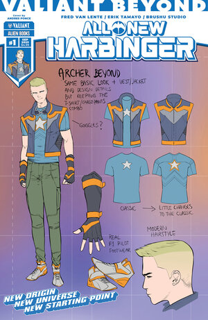 [VALIANT BEYOND: ALL-NEW HARBINGER #1 CVR D (PONCE DESIGN VARIANT)]