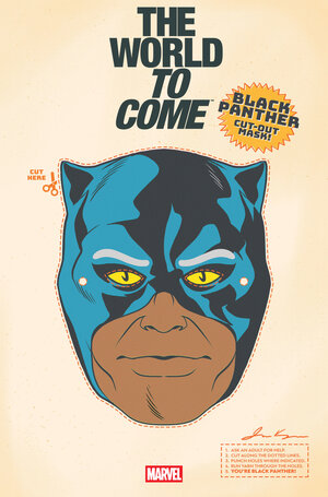 [MARVEL KNIGHTS: THE WORLD TO COME #4 CVR B RETRO HALLOWEEN MASK VARIANT]