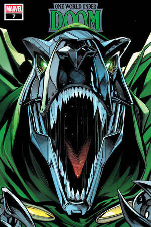 [ONE WORLD UNDER DOOM #7 CVR B GEOFF SHAW DOOMASAUR VARIANT]
