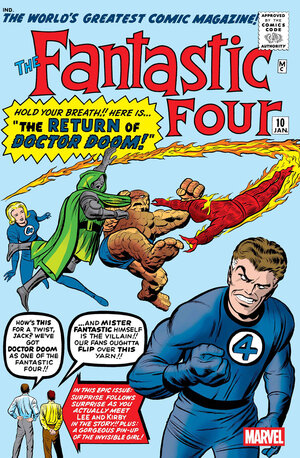 [FANTASTIC FOUR #10 FACSIMILE EDITION CVR A]