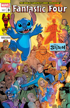 [FANTASTIC FOUR #3 CVR H PACO MEDINA DISNEY STITCH VARIANT]