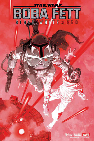 [STAR WARS: BOBA FETT - BLACK, WHITE & RED #1 CVR B JOSEMARIA CASANOVAS VARIANT]