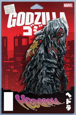 [GODZILLA DESTROYS THE MARVEL UNIVERSE #3 CVR C JOHN TYLER CHRISTOPHER ACTION FIGURE VARIANT]
