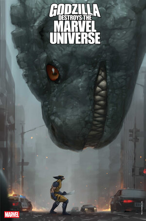 [GODZILLA DESTROYS THE MARVEL UNIVERSE #3 CVR E JEEHYUNG LEE VARIANT]