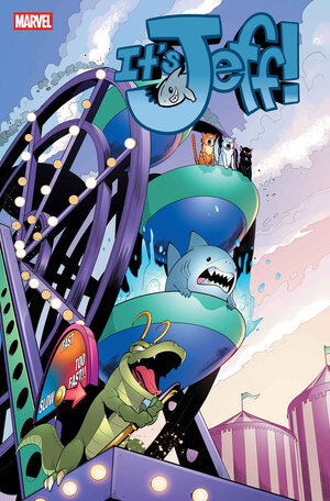 [IT'S JEFF & OTHER MARVEL TAILS #1 CVR C BOB QUINN VARIANT]