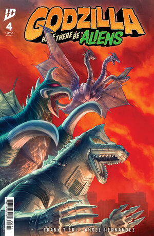 [GODZILLA: HERE THERE BE ALIENS #4 CVR A (PE)]