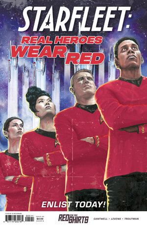 [STAR TREK: RED SHIRTS #3 CVR B (WOODWARD FEDERATION RECRUITMENT)]