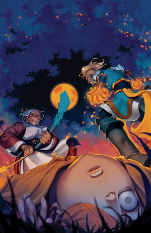 [THE LAST WITCH: BLOOD & BETRAYAL #3 CVR D UNLIMITED VARIANT (FULL ART, GLASS)]