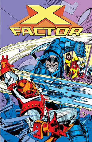 [X-FACTOR: THE ORIGINAL X-MEN OMNIBUS VOL. 2 WALTER SIMONSON EVOLUTIONARY WAR COVER [DM ONLY] HC]