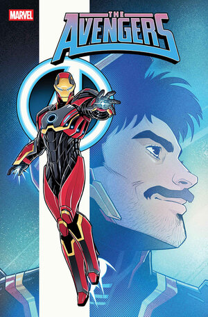 [AVENGERS #31 CVR B LUCIANO VECCHIO IRON MAN VARIANT]