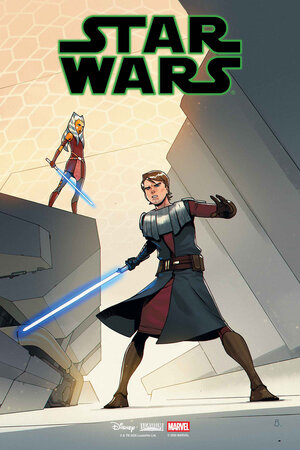 [STAR WARS #6 CVR C BENGAL AHSOKA & ANAKIN JEDI KNIGHTS VARIANT]