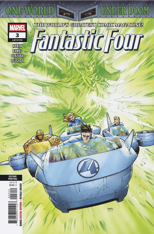 [FANTASTIC FOUR #3 2ND PRINTING CVR A HUMBERTO RAMOS VARIANT [DOOM]]