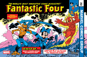 [FANTASTIC FOUR #4 CVR B ANDREA FRECCERO DISNEY WHAT IF? FANTASTIC FOUR HOMAGE VARIANT]