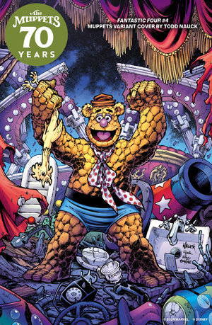 [FANTASTIC FOUR #4 CVR E TODD NAUCK MUPPETS VARIANT]