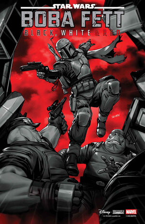 [STAR WARS: BOBA FETT - BLACK, WHITE & RED #2 CVR A]