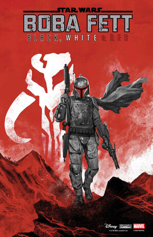 [STAR WARS: BOBA FETT - BLACK, WHITE & RED #2 CVR B SKAN VARIANT]