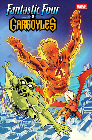 [FANTASTIC FOUR/GARGOYLES #1 CVR C LUCIANO VECCHIO FOIL VARIANT]