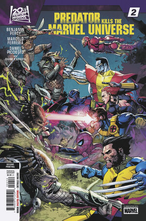 [PREDATOR KILLS THE MARVEL UNIVERSE #2 2ND PRINTING CVR A LEINIL YU VARIANT]