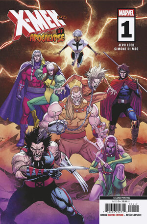 [X-MEN OF APOCALYPSE ALPHA #1 2ND PRINTING CVR A LEINIL YU VARIANT]