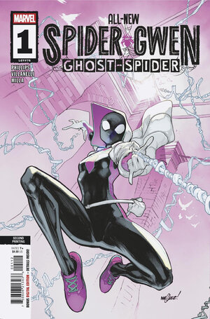 [ALL-NEW SPIDER-GWEN: THE GHOST-SPIDER #1 2ND PRINTING CVR A DAVID MARQUEZ VARIANT]
