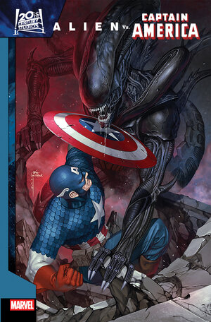 [ALIEN VS. CAPTAIN AMERICA #1 CVR C INHYUK LEE VARIANT]