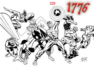 [1776 #1 CVR F STEVE RUDE WRAPAROUND VARIANT]