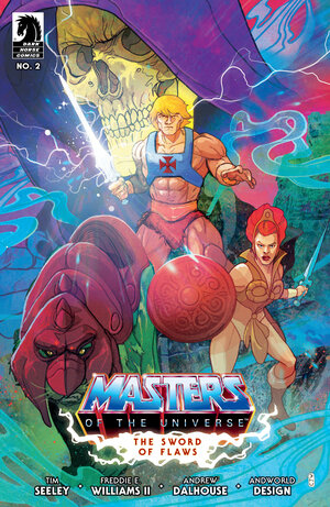 [HE-MAN AND THE MASTERS OF THE UNIVERSE #2: THE SWORD OF FLAWS PART 2 CVR B (CHRISTIAN WARD)]