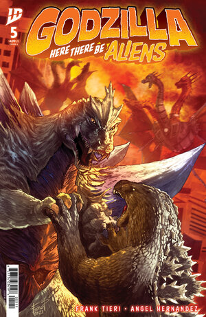 [GODZILLA: HERE THERE BE ALIENS #5 CVR A (PE)]
