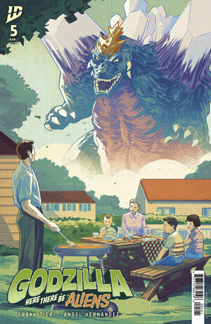 [GODZILLA: HERE THERE BE ALIENS #5 CVR B (HERNANDEZ)]