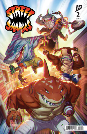 [STREET SHARKS #2 CVR B (SANTOLOUCO)]