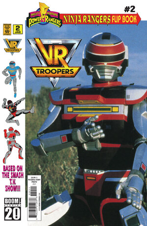 [VR TROOPERS/POWER RANGERS FLIPBOOK FACSIMILE EDITION #2 CVR A MAIN (DRESSED, FERRY/PHOTO)]