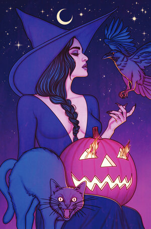 [HELLO HALLOWEEN #1 CVR E BOOM 20TH ANNIVERSARY VARIANT (DRESSED, FRISON)]