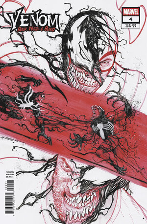 [VENOM: BLACK, WHITE & BLOOD #4 CVR B JUAN FERREYRA VARIANT]