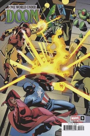 [ONE WORLD UNDER DOOM #9 CVR H STEVE RUDE VARIANT]